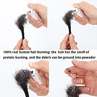 4 Inch Loc Extension Human Hair 20 Strands 04Cm Width 100 Full Handmade Permanent Loc Extension Human Hair For Womenmen Can B