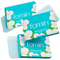 Fomin Antibacterial Paper Soap Sheets For Hand Washing 300 Sheets Jasmine Portable Travel Soap Sheets Dissolvable Camping