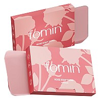 Fomin Antibacterial Paper Soap Sheets For Hand Washing 200 Sheets Rose Portable Travel Soap Sheets Dissolvable Camping Mi