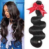 10A Brazilian Body Wave 20 Inch Pack Of 1 Bundles Human Hair 1 Bundle 100 Unprocessed Virgin Remy Hair Body Wave Single Bundl