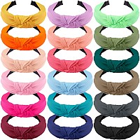 Siquk Top Knot Headbands For Women 18 Pieces Knotted Turban Hair Accessories