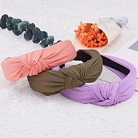 Siquk Top Knot Headbands For Women 18 Pieces Knotted Turban Hair Accessories