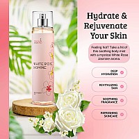 White Rose Jasmine Body Spray For Women Womens Perfume Fragrance Body Mist And Sprays Luxury Perfume Mist 8 Oz Fine Spray Bot