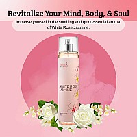 White Rose Jasmine Body Spray For Women Womens Perfume Fragrance Body Mist And Sprays Luxury Perfume Mist 8 Oz Fine Spray Bot