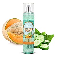 Cucumber Melon Fine Fragrance Body Womens Perfume Fragrance Body Mist Sprays Womens Refreshing Scented Gifts Presents 8 O