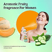 Cucumber Melon Fine Fragrance Body Womens Perfume Fragrance Body Mist Sprays Womens Refreshing Scented Gifts Presents 8 O