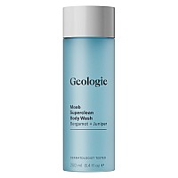 Geologie Moab Superclean Body Wash Deep Cleansing Bergamot Juniper Shower Gel For Men Women Allnatural Clean Hydratin