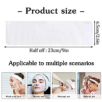 Pimoys 60 Count Spa Headband For Women Disposable Skincare Headbands For Facials Esthetician Supplies Stretch Headbands For Wome