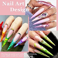 Long Stiletto Nail Tips Aitrai 504Pcs 3Xl Extra Long Stiletto Nail Tips Full Cover Acrylic Nail Tips For Nail Preffesional Poin