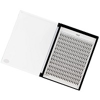 Bodermincer 240Pcs 10D D Curl Lashes Clusters Professional Makeup Individual Cluster Eye Lashes 10Dd Curl10Mm