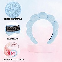 Spa Headband For Washing Face Or Facial Face Scrubber Facial Exfoliator Sponge Makeup Headband Skincare Headbands For Makeup