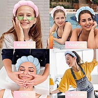 Spa Headband For Washing Face Or Facial Face Scrubber Facial Exfoliator Sponge Makeup Headband Skincare Headbands For Makeup