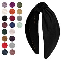 Yetasi Black Headband Is Well Made Velvet Headbands For Women Are Uniquely Made Of Non Slip Material Velvet Knotted Headband K