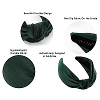 Yetasi Green Headbands For Women Are Chic Velvet Knotted Headband For Women Are Trendy Velvet Headbands Are Made Of Non Slip M