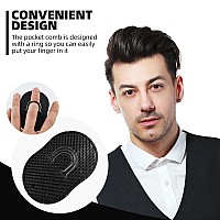 Soft N Style 12 Packs Pocket Palm Combs Shampoo Comb Massager Hair Brush Comb Scalp Massager Brush Comb Wave Brush Palm Ha