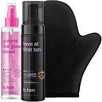 Btan Violet Self Tan Face Mist Kit Lovers Bundle Self Tanning Mousse With Gimme The Glow Down Gradual Face Body Mist W