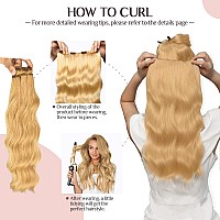 Maxita Hair Extensions Real Human Hair 22 Inch 120G 7Pcs Dirty Blonde Clip In Hair Extensions Remy Straight Long Hair Extension