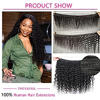 Deep Wave Bundles 24 26 28 Inch Human Hair Deep Curly 3 Bundles 100 Unprocessed Brazilian Virgin Remy Hair 10A Curly Bundles Hu