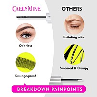 Caelymine Lash Bond And Seal 10Ml Cluster Lash Glue For Individual Lashes Super Strong Hold 4872 Hours Waterproof Lash Bond An