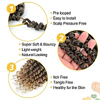 Passion Twist Hair 10 Inch 8 Packs Pre Twisted Passion Twist Crochet Hair For Black Women Pre Looped Passion Twist Curly Croch