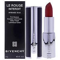 Givenchy Le Rouge Interdit Silk Lipstick N306 Carmin Escarpin 