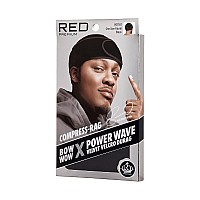 Red Premium Bow Wow X Power Wave Durag 360 Wave Compression Cap For Men Women Adjustable Hookandloop Strap Stylish Dura