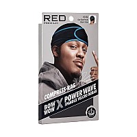 Red Premium Bow Wow X Power Wave Durag 360 Wave Compression Cap For Men Women Adjustable Hookandloop Strap Stylish Dura