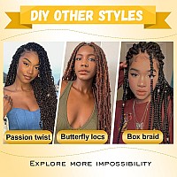 Passion Twist Hair 14 Inch 8 Packs Water Wave Crochet Hair For Black Women Short Crochet Hair Passion Twists Braiding Hair Long