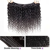 Younsolo Human Hair Bundles Deep Wave 4 Bundles 24 26 28 30 Inches 12A Grade Brazilian Virgin 100 Unprocessed Human Hair Deep