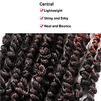 Outernice 8 Packs Pretwisted Passion Twist Crochet Hair 12 Inch Pretwisted Spring Twist Crochet Hair For Black Women Prelooped P