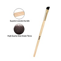 Mina Ibrow Bamboo Handle Professional Angled Eyebrow Brush Pack Of 1