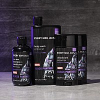 Every Man Jack Black Panther Body Set Perfect For Every Guy Marvellover Bath And Body Marvel Gift Set With Clean Ingredie