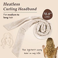 Bicico Heatless Curling Rod Headband For Womens Long Hair Overnight Hair Curlers To Sleep In Includes Airless Spray Bottle