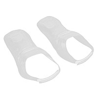 1 Pair Barber Shoes Cover - Hairdressing Haircut Shoe Cover Protector with Transparent Design for Hair Stylist