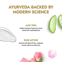 Kapiva Skin Rituals Aloe Rose Gel 200 Gms Aftersun Soothing Gel For Sunburn Relief Hydration Clinically Tested Rose Act