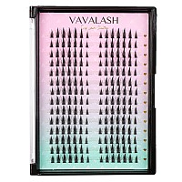 Vavalash Individual Cluster Lashes 196 Pcs Diy Eyelash Extension Light And Soft Faux Mink Slik Lash Clusters Easy Full Lash Exte