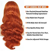 Eteenana Body Wave Lace Front Wigs Human Hair Pre Plucked Hairline 13X4 Hd Transparent Lace Front Wigs Human Hair Wigs For Women