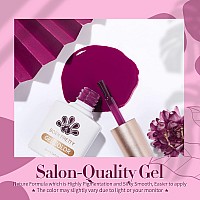 Born Pretty Purple Gel Nail Polish Fall Winter Color Gel Polish Soak Off Uv Led Nail Lamp Gel Polish Nail Art Manicure Salon Diy