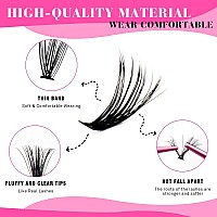 Tdance Cluster Lashes C Curl Diy Eyelash Extension 916Mm Mix Volume Lash Clusters Soft Reusable Lashes Comfortable Natural Lash