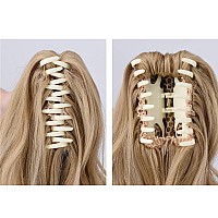 Shulashop Blonde Ponytail Extension20 Ponytail Hair Extensions Ponytail Curly Claw Hair Hair Extension Natural Looking Synthet