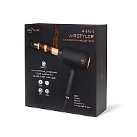 ion Luxe 4-in-1 Autowrap Airstyler - Interchangerable Hair Dryer & Curler for All Hair Types