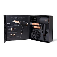 ion Luxe 4-in-1 Autowrap Airstyler - Interchangerable Hair Dryer & Curler for All Hair Types