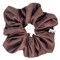 Iuptown Chic Jumbo Oversized Xl Satin Scrunchies For Women Girls Frizz Prevention Sleep Hair Holder Large Elastic Ties Band F