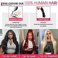 Straight Lace Front Wigs Human Hair Pre Plucked 180 Density 13X4 Frontal Wigs Human Hair 26 Inch Hd Transparent Lace Wig 10A Br