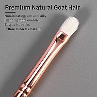 Natural Goat Hair Eye Shadow Brush By Enzo Ken Eye Detail Brush Small Smudge Eyeshadow Brush Mini Eye Smudge Brush Single Na