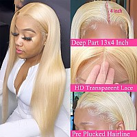 Lumiere 613 Lace Front Wig Human Hair 28 Inch 13X4 Hd Lace Front Wigs Glueless Remy Hair 180 Density Soft And Thick Pre Plucked