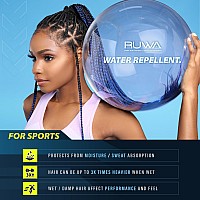 Sensationnel Ruwa Prestretched Braiding Hair 3X Ruwa 18Inch Water Repellent Kanekalon Fast Dry Synthetic Braid 3X Ruwa 18 In