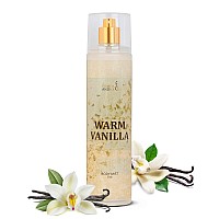 Warm Vanilla Unisex Womens Perfume Fragrance Body Mist Sprays Womens Fruity Luxury Scented Gifts Presents 8 Oz Fine Mist