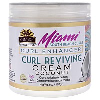 Okay Miami South Beach Curls 6 oz Cream - Curl Enhancer