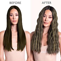 Wennalife Wire Hair Extensions Increase 50 Lifespan Real Human Hair 14 Inch 105G Balayage Natural Black To Light Blonde Remy